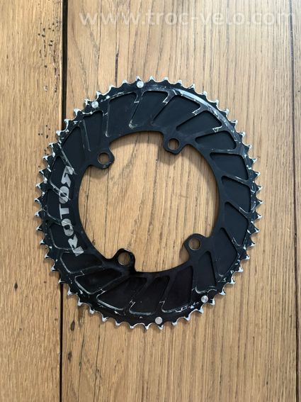 Plateau ovale Rotor Q Ring BCD110x4 Aero 52/36 - 2