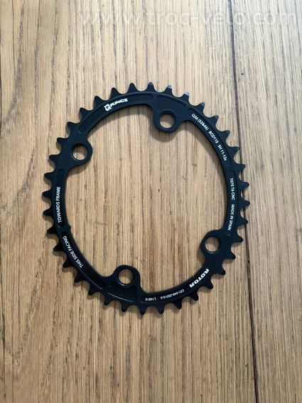 Plateau ovale Rotor Q Ring BCD110x4 Aero 52/36 - 3