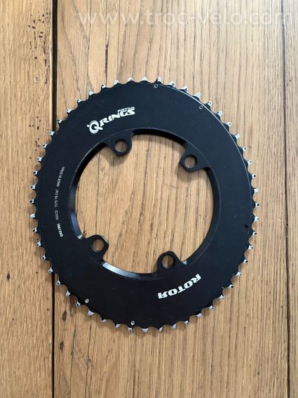 Plateau ovale Rotor Q Ring BCD110x4 Aero 52/36