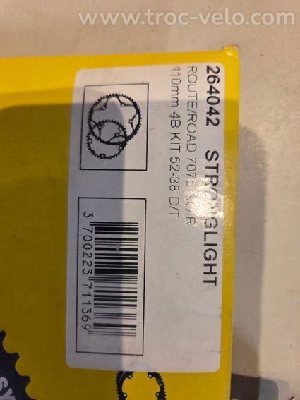 Plateau Osymetric 11v 52-38 110mm - 5