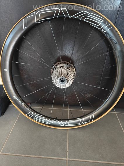 Roval CLX 50 Disc Carbon Tubular – Cassette Ultegra + Disques + Boyaux S-Works - 3