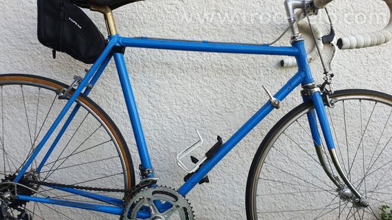 Vélo de course vintage Cycles Pecchio-Albertville (Savoie)-années 1977-1985-Eligible Eroica - 3