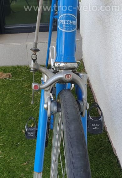Vélo de course vintage Cycles Pecchio-Albertville (Savoie)-années 1977-1985-Eligible Eroica - 11