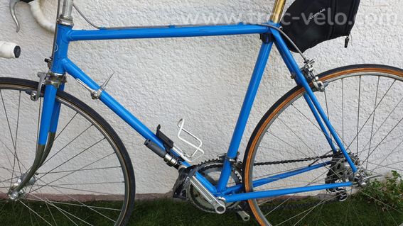 Vélo de course vintage Cycles Pecchio-Albertville (Savoie)-années 1977-1985-Eligible Eroica - 4