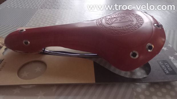 Déstockage Selle Italia Mitica cuir neuve - 3