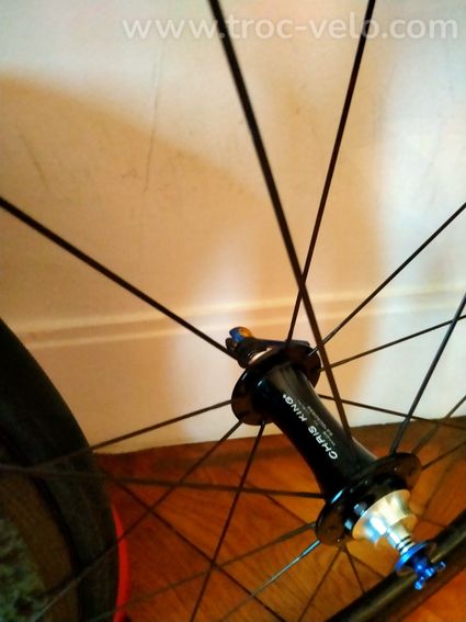 Roues zipp 303 firecrest/ chris king - 3