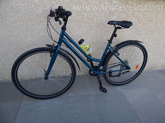 Velo Décathlon Riverside 120 bleu en taille S - 3