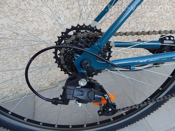 Velo Décathlon Riverside 120 bleu en taille S - 5