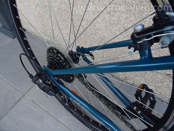 Velo Décathlon Riverside 120 bleu en taille S - 8
