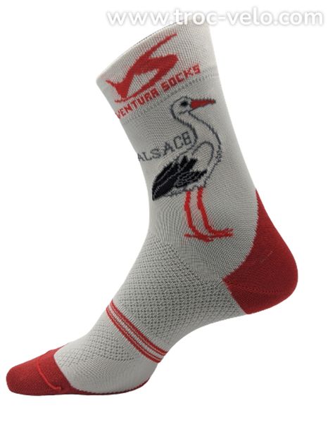 NEUF - Lot de 4 paires de chaussettes Cyclisme/Running/VTT/Triathlon - Taille 43-44-45-46 - VENTURA SOCKS (Fabriquée en France) - 5