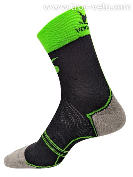 NEUF - Lot de 4 paires de chaussettes Cyclisme/Running/VTT/Triathlon - Taille 43-44-45-46 - VENTURA SOCKS (Fabriquée en France) - 7