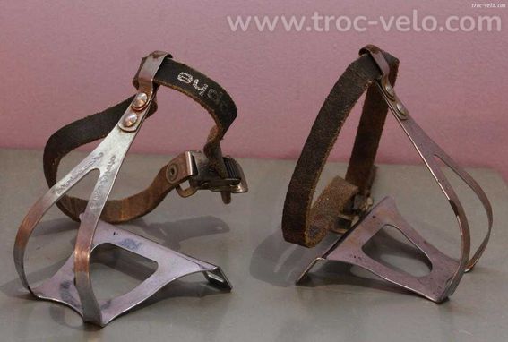Paire de cale-pieds christophe avec sangle - 2