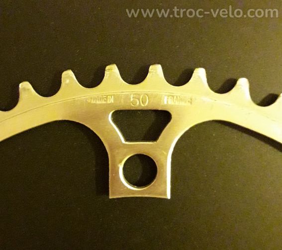 Plateau bcd 144 / 50dts aluminium made in France en Tbé - 2