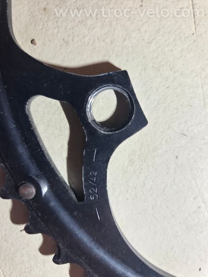 Plateau Campagnolo 10v 52 dents - 2