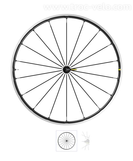 Mavic Ksyrium élite UST - patin - 11v