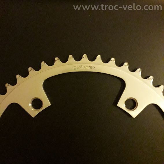 Plateau 144 bcd Gipiemme 50 dents aluminium en Tbé - 2