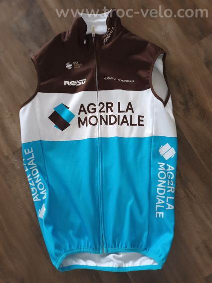 Gilet Ag2r La Mondiale Rosti taille XS
