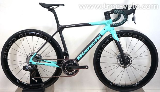 Vélo route SPECIALISSIMA DISC SRAM RED ETAP AXS 12SP BIANCHI - 1