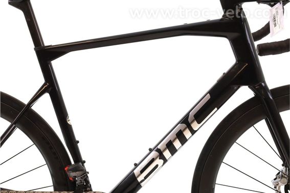 Produit Reconditionne    Bmc Roadmachine 01 Three Axs 12v    Noir   Velo De Route   Tres Bon Etat - 2