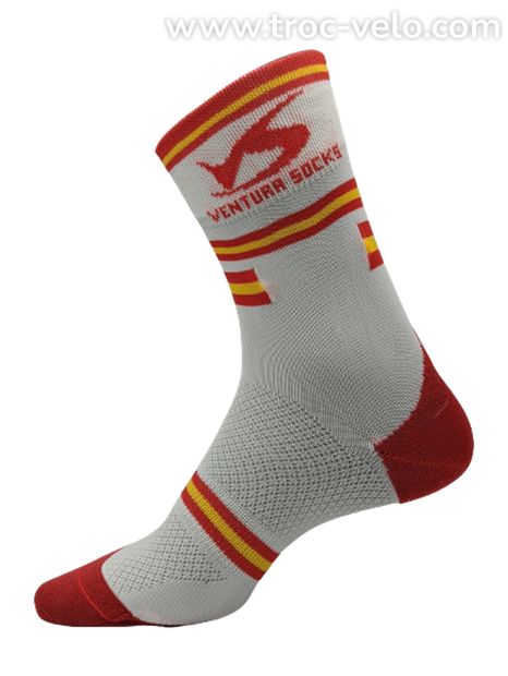 NEUF - Lot de 4 paires de chaussettes Cyclisme/Running/VTT/Triathlon - Taille 39-40-41-42 - VENTURA SOCKS (Fabriquée en France) - 2