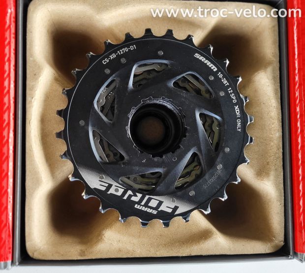 Cassette SRAM Force XDR 12v 10-28 - 3