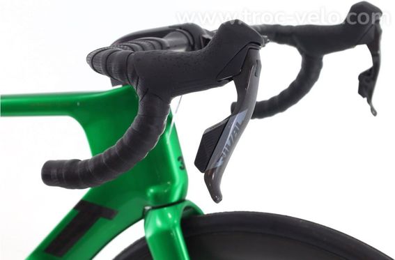 Produit Reconditionne 3t Strada Italia Axs 13v Vert Velo De Route Tres Bon Etat - 6