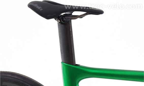 Produit Reconditionne 3t Strada Italia Axs 13v Vert Velo De Route Tres Bon Etat - 8