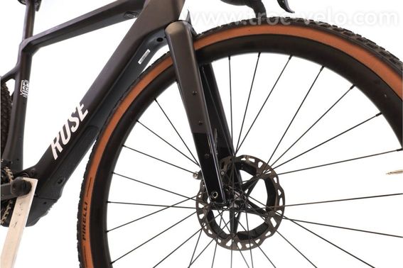 Produit Reconditionne Rose Backroad Di2 11v Velo De Gravel Tres Bon Etat - 5
