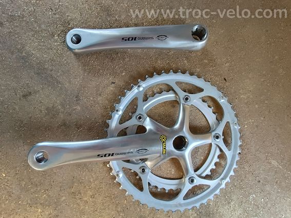 Pedalier Shimano 105 Double Plateau 172.5