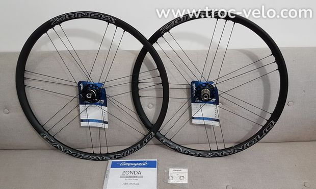 Neuf roues Campagnolo Zonda C17 Disc Brake Disque 12x100 - 12x142 - 1