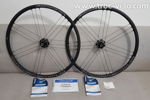 Neuf roues Campagnolo Zonda C17 Disc Brake Disque 12x100 - 12x142 - 2