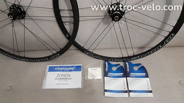 Neuf roues Campagnolo Zonda C17 Disc Brake Disque 12x100 - 12x142 - 4