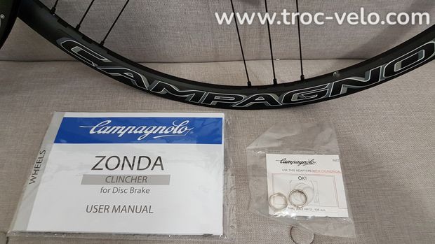 Neuf roues Campagnolo Zonda C17 Disc Brake Disque 12x100 - 12x142 - 5