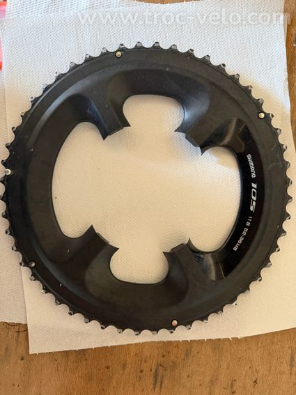 Plateaux Shimano 105 52/36 11v - 2