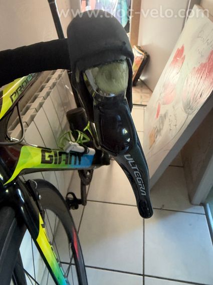 Vélo route Giant propel + roue dos carbonne - 4