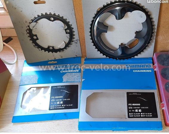 Plateaux Shimano Ultegra FC-R8000 52/36 – Très bon état