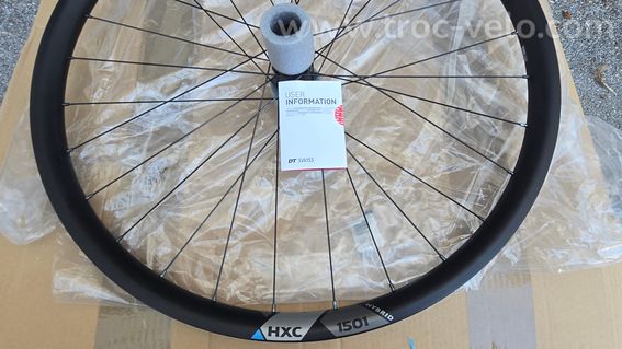 Roues carbones VTTAE DT Swiss HXC1501 (Sram XD) 29 neuves - 2