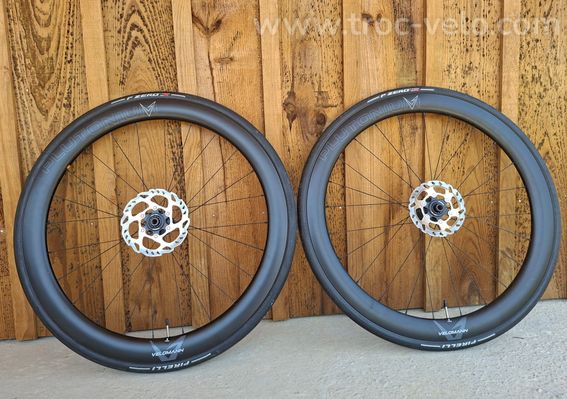 Roue vélo carbone neuve VELOMANN PLUTONIUM - 3