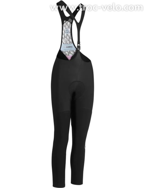 Collant Femme ASSOS UMA GT WINTER BIB TIGHTS BLACK SERIE. - 1