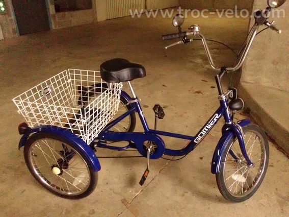 Vente tricycle GOMIER adulte