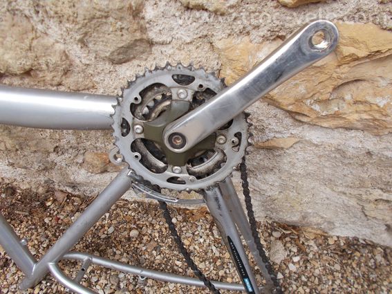 pièces velo decathlon 1 cadre er fourche télescopique  en bon etat - 10