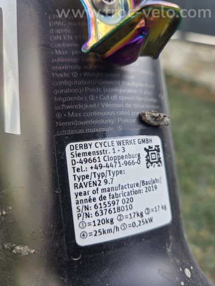FOCUS RAVEN 9.7 EXCELLENT ETAT - 3