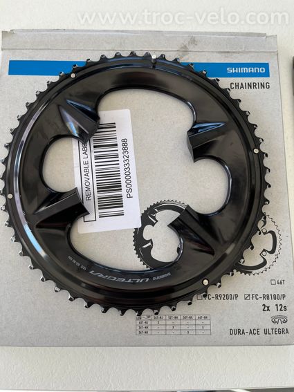 Plateaux ULTEGRA 52-36 R8100 12V - TBE