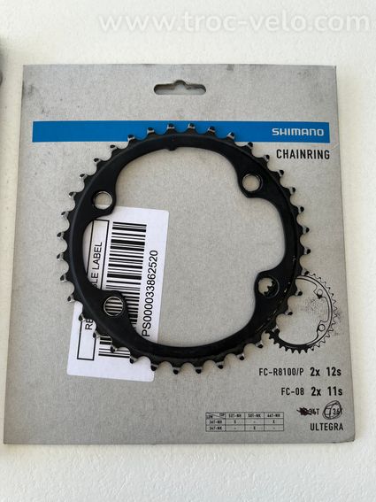 Plateaux ULTEGRA 52-36 R8100 12V - TBE - 2