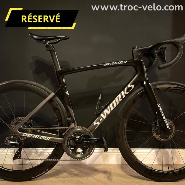 🔥réservé🔥Specialized S-Works Tarmac SL7 Shimano Dura Ace Di2 disc  56 super occas🔥 valeur 10000 euros sl7 sl8 dura ace red axs - 1