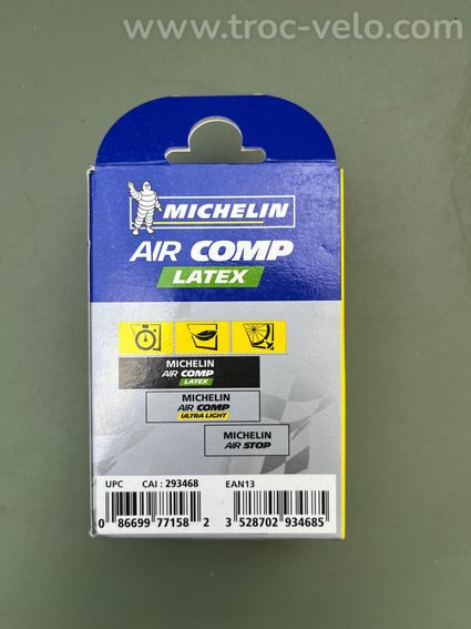 Chambre à air Michelin AirComp LATEX 700x22-23 - 2