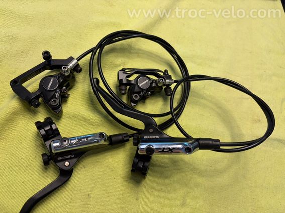Frein à disque hydraulique avant et arrière Shimano Deore XT BL-T785... - 3