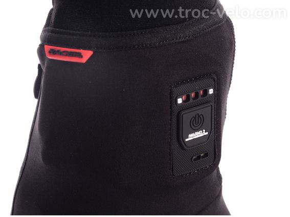 Couvre-chaussures Chauffants RACER E-COVER. Taille : M-8 (40-42). - 5