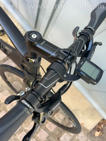 Giant FastRoad CoMax 1 (Carbone) – ROUES CARBONE SLR0 et SLR1 TUBELESS - 7