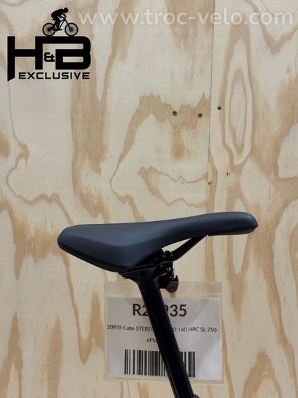 Cube Stereo Hybrid 140 HPC SL 750 Carbon 29 pouces VTT électrique Shimano XT 2022 - 9